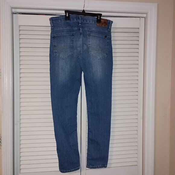 Buffalo David Button Men's Jeans Size 32x32 Ash-X Distressed Skinny Leg - Picture 2 of 7